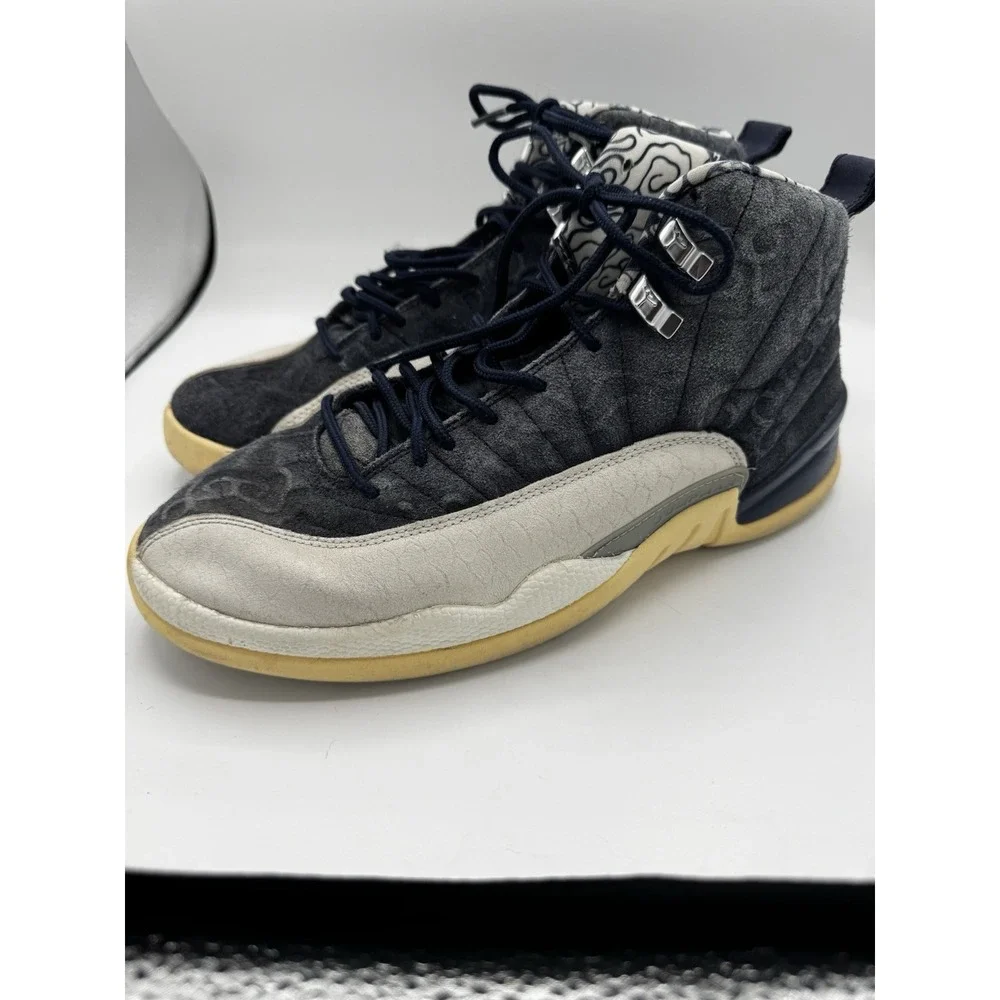 Jordan 12 Retro International Flight *USED* Size 9.5 Number 23 SB19